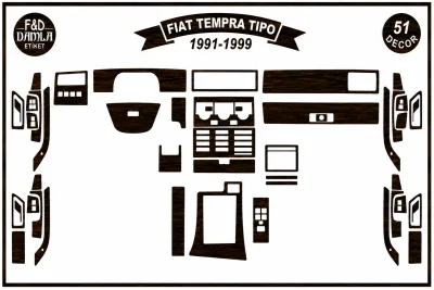 Fiat Tempra Tipo Full Set Maun Kaplama