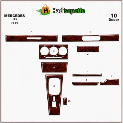 Mercedes 123 Torpido Kaplama 10 1976 1986