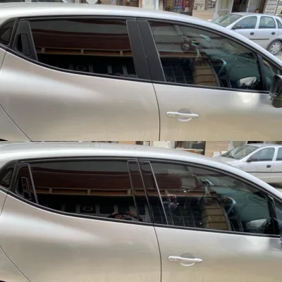 Renault Clio 4 Hb Kapı Direk Kaplama Set Piano Black Full Set Özel Dizayn