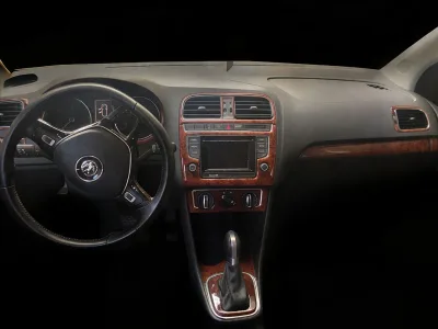 Volkswagen Polo Konsol - Maun Kaplama, 2014 Sonrası, 28 Parça