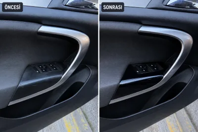 Opel Insignia Piano Black Kapı İçleri Kaplama Parlak Siyah(4 Kapı )