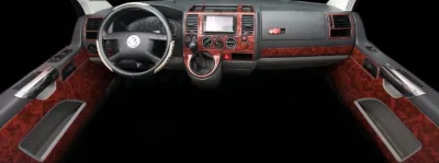 Volkswagen Transporter T5 Konsol-Torpido Kaplama 2003-2009 32 Parça Full Set