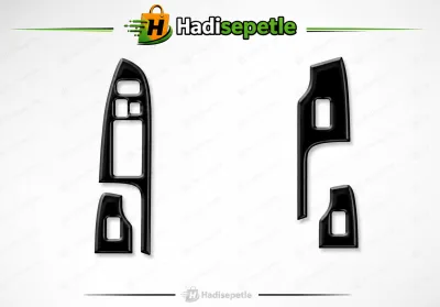 Honda Accord 2003  Kapı  Cam Açma Yerleri Piano Black Parlak Siyah Maun Kaplama