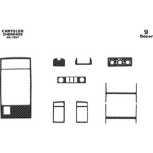 Chrysler Cherokee Torpido Kaplama 9 1997 2004