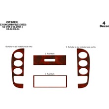 Citroen C2 C3 Torpido Kaplama 4 2002 2004