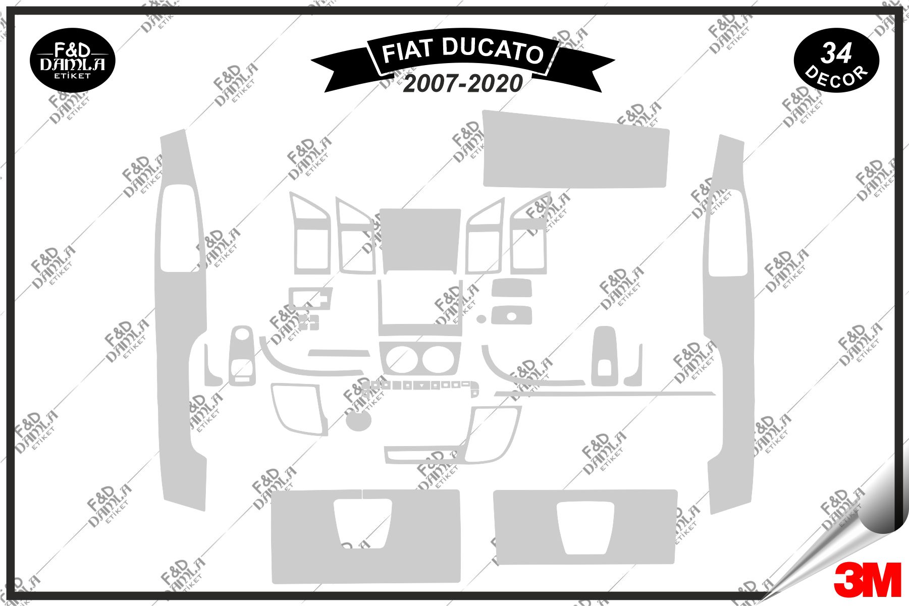 Fiat Ducato full set Maun Kaplama