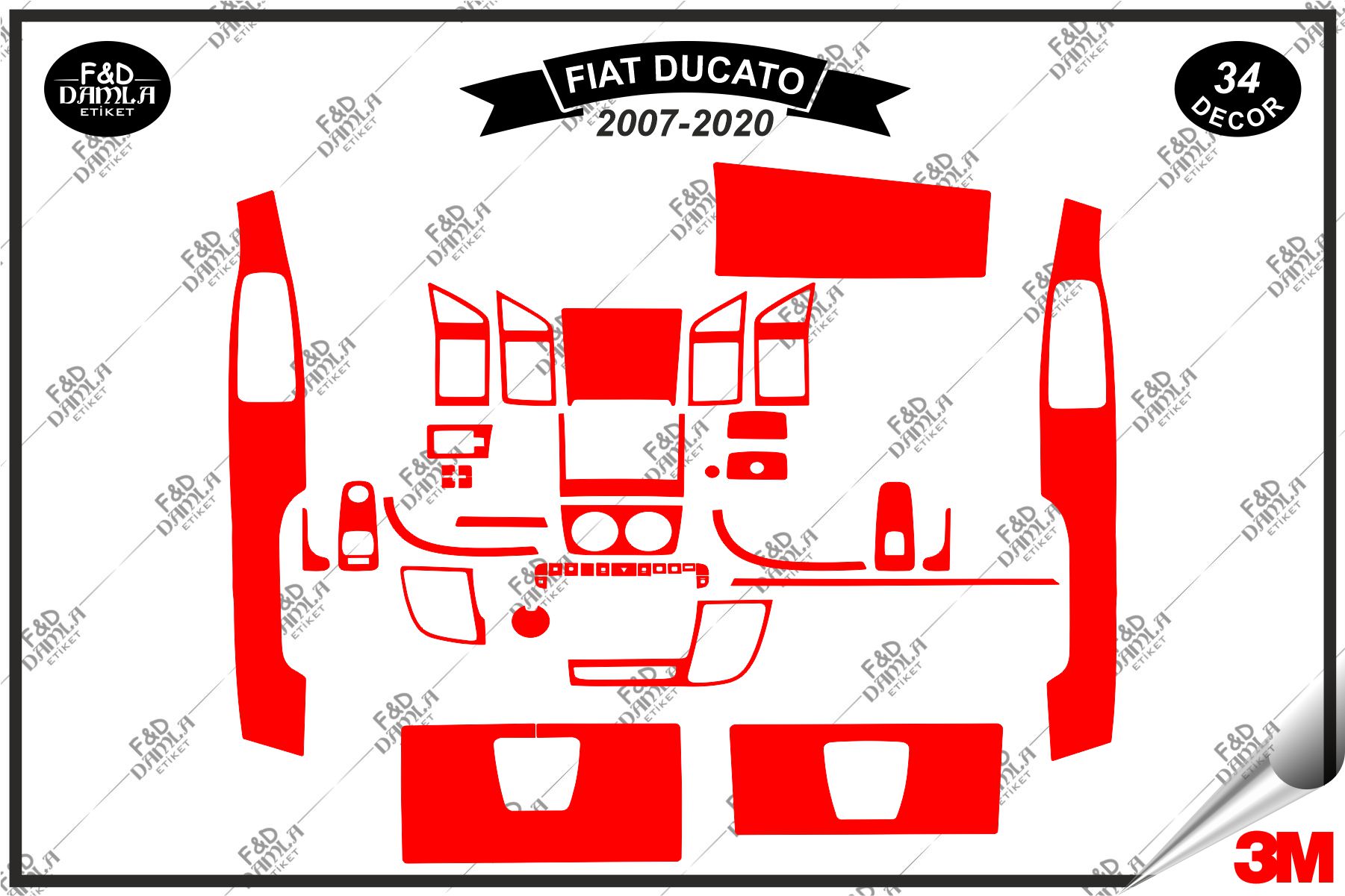 Fiat Ducato full set Maun Kaplama
