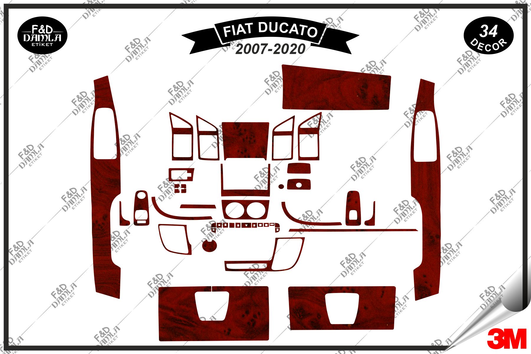 Fiat Ducato full set Maun Kaplama
