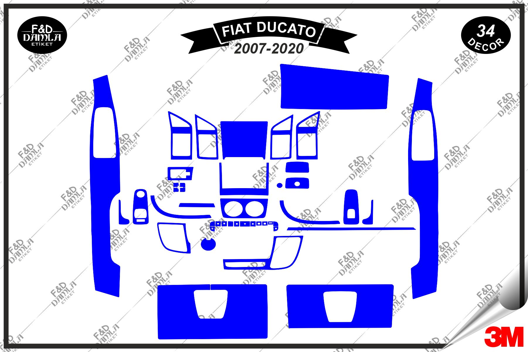 Fiat Ducato full set Maun Kaplama