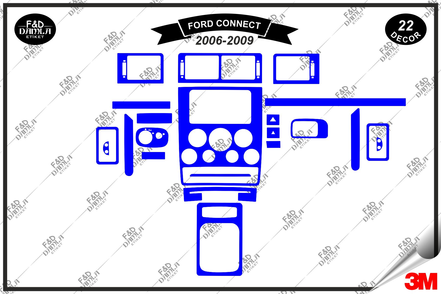 Ford Connect Deluxe 2006-2009