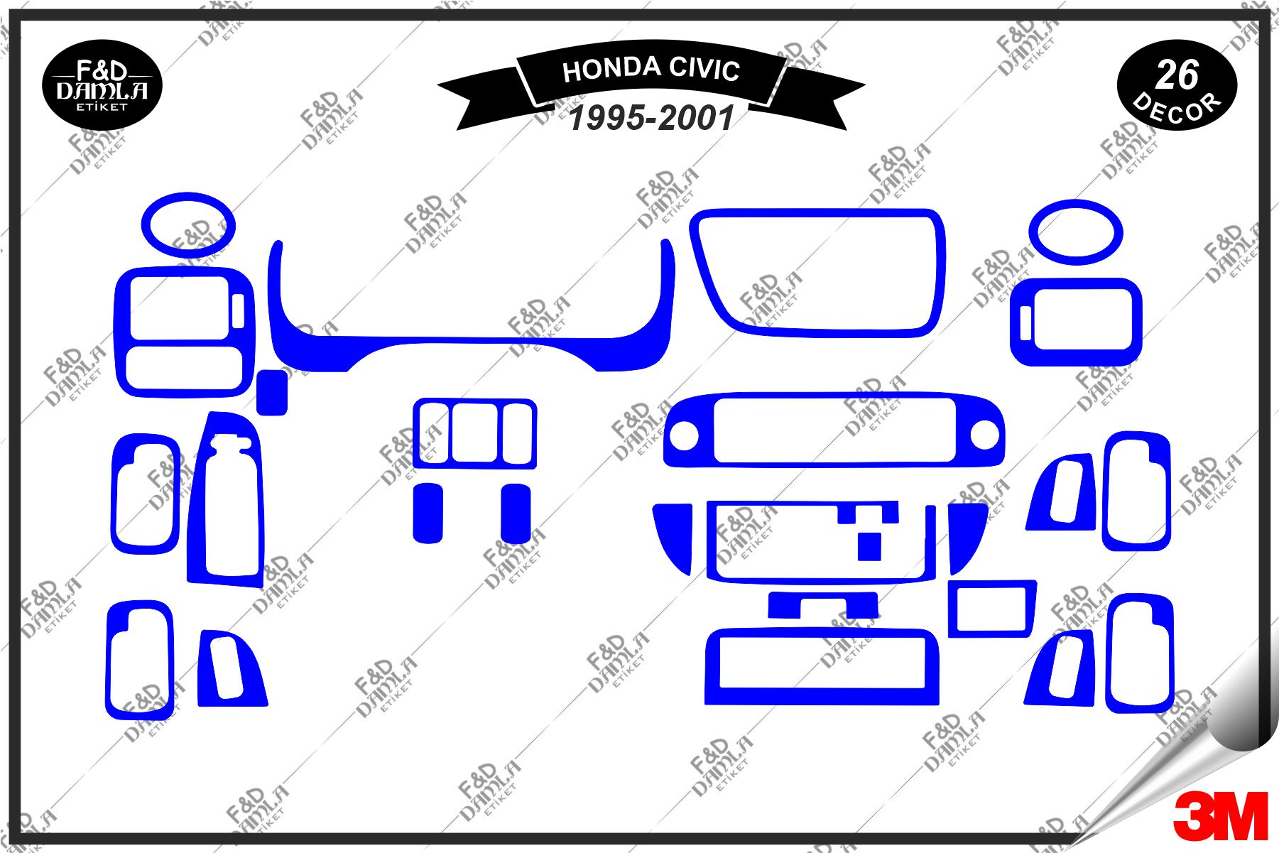 Honda Civic 1995-2001