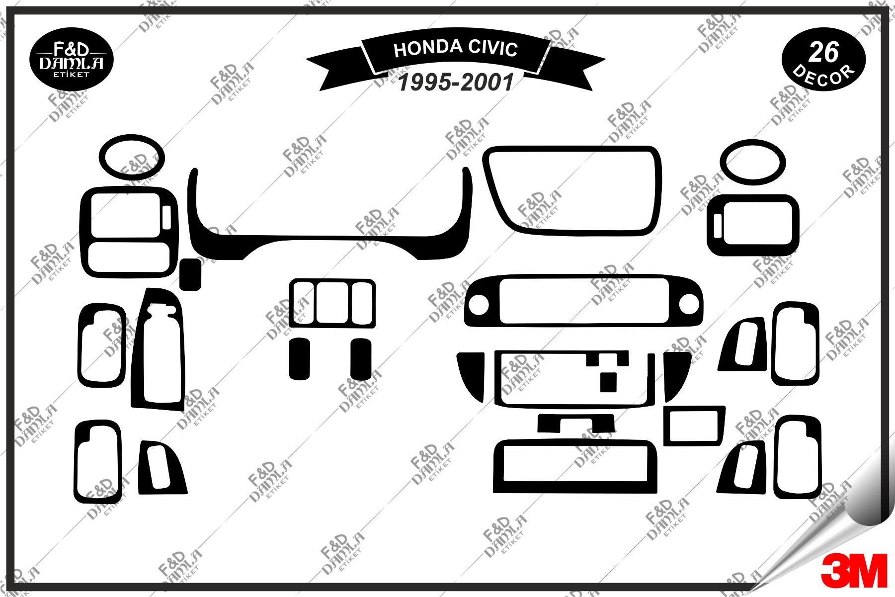 Honda Civic 1995-2001