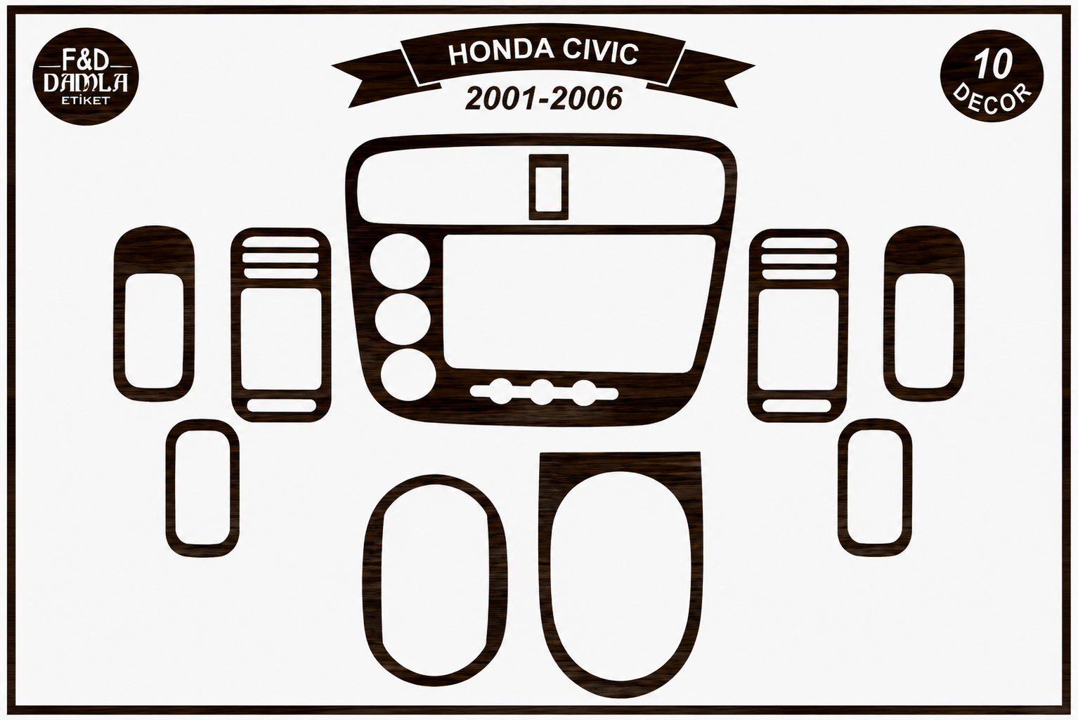 Honda Civic 3 Set 2005