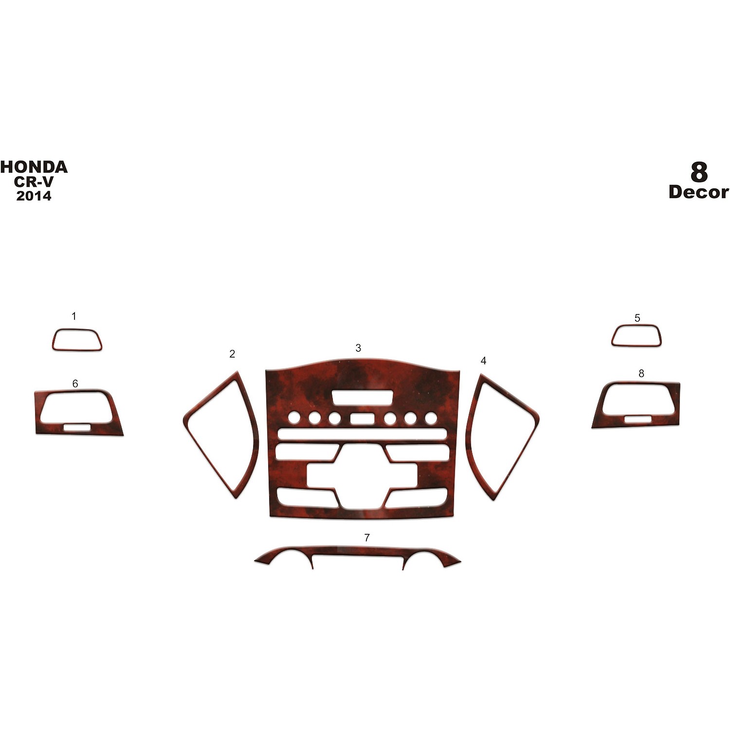 Honda Cr V 4X4 Torpido Kaplama 8 2014