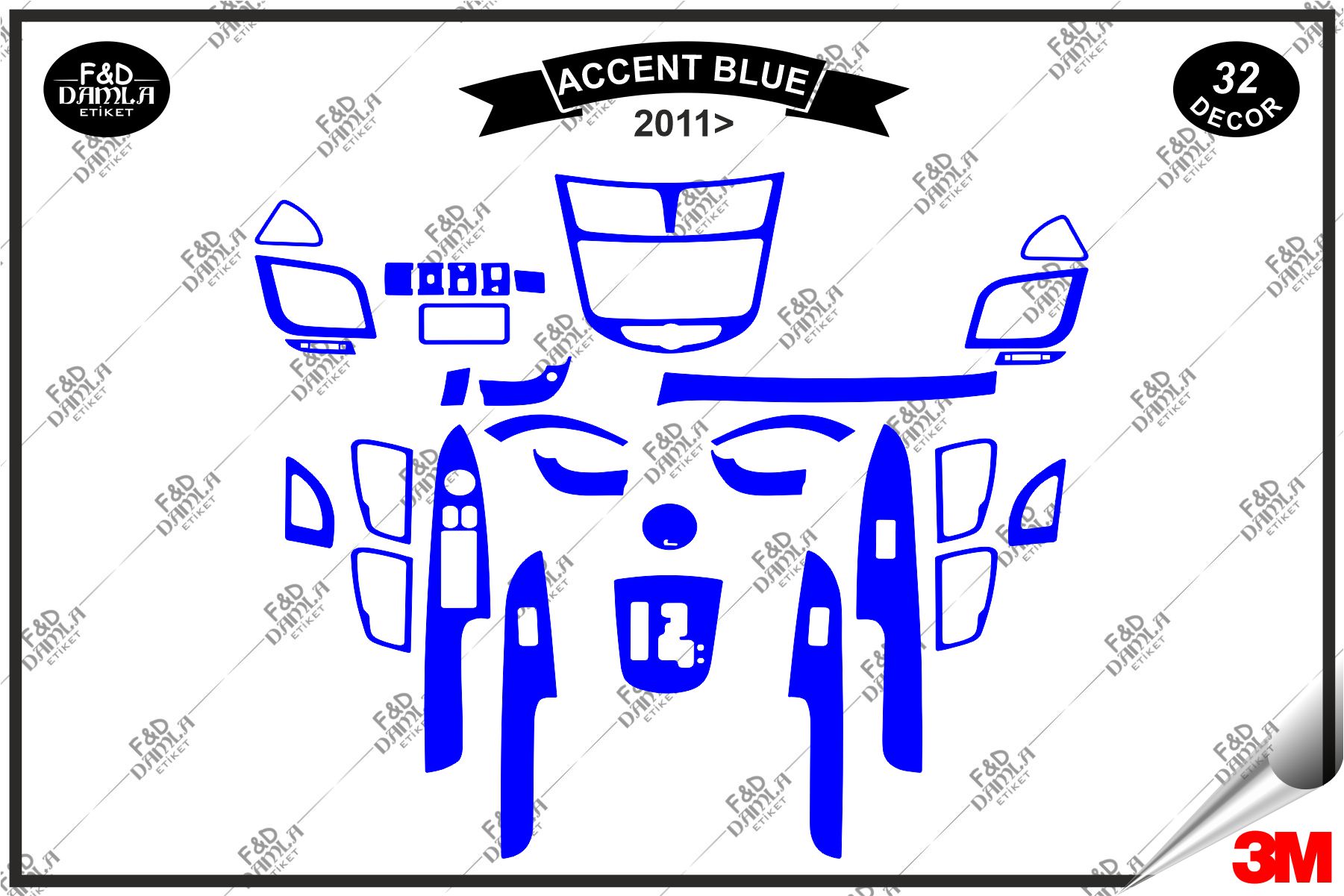 Hyundai Accent Blue
