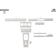 Mercedes 123 Torpido Kaplama 10 1976 1986