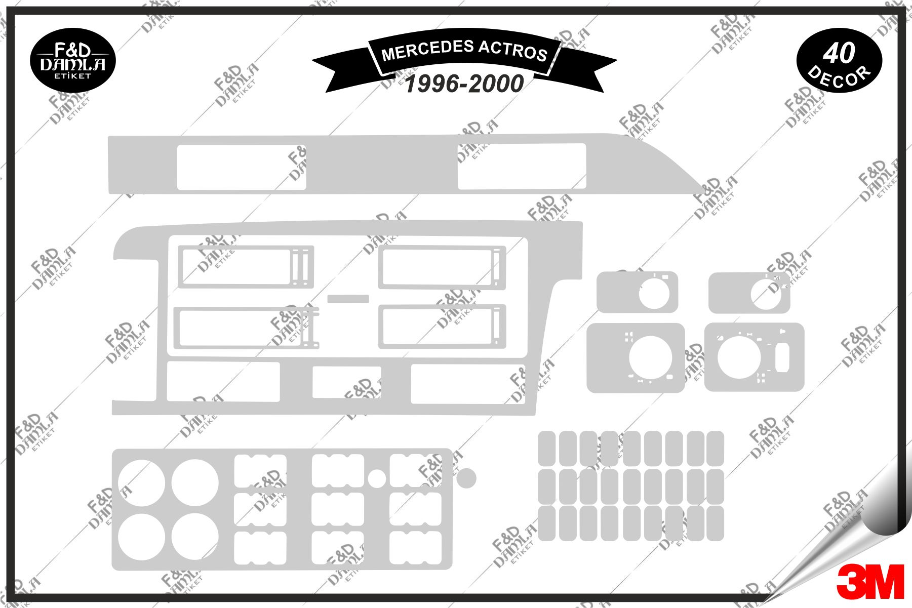 Mercedes Actros 1996-2000
