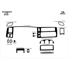 Mitsubishi L200 Torpido Kaplama 16 1996 2007
