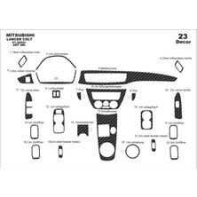 Mitsubishi Lancer Torpido Kaplama 23 2002 2009