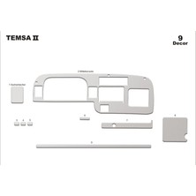 Mitsubishi Prestige Torpido Kaplama 9 1999 2010