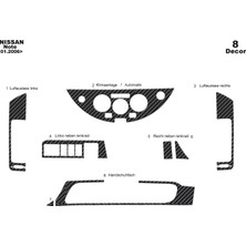 Nissan Note Torpido Kaplama 8 2006 2011