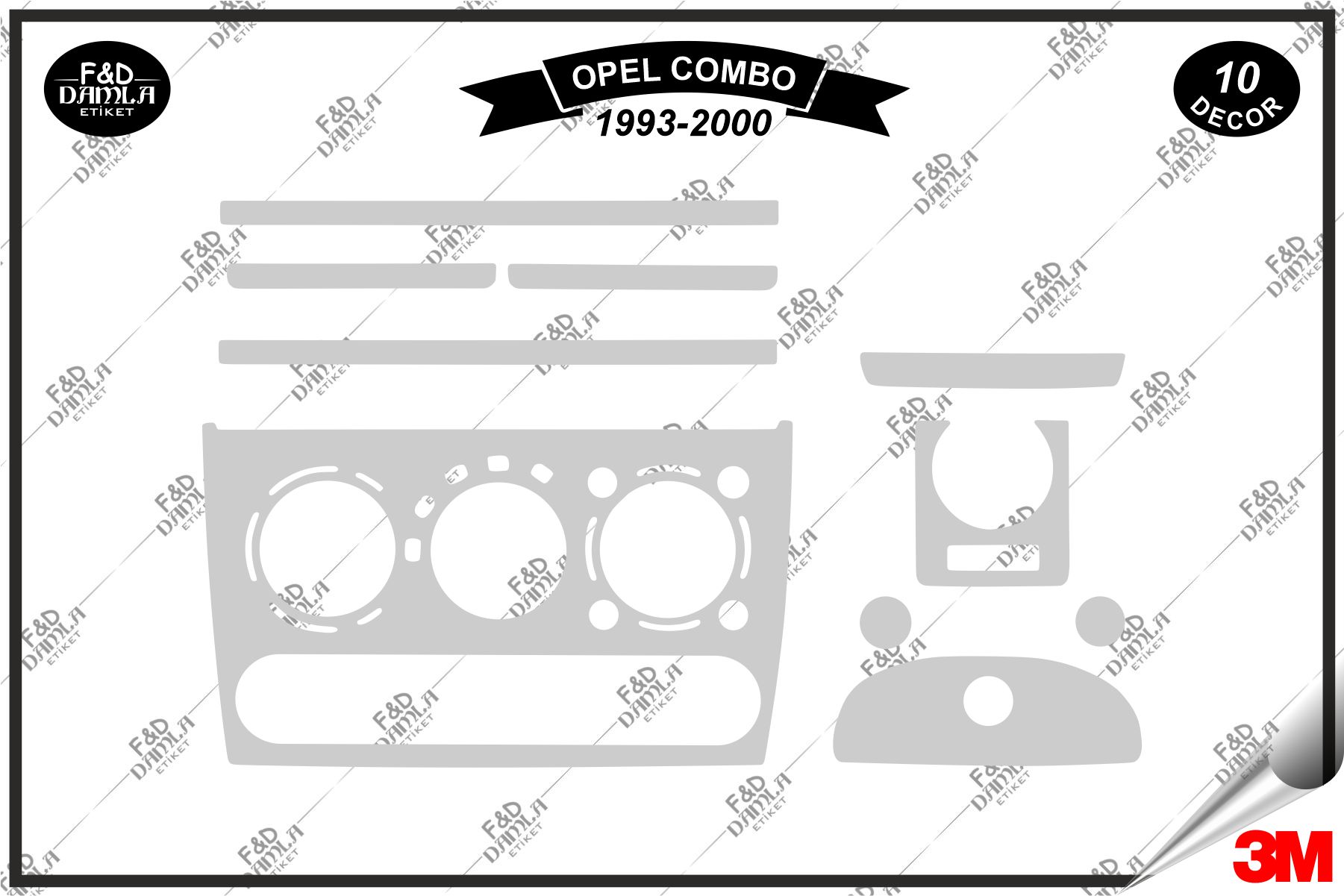 Opel Corsa B Tigra Combo 1993-2000