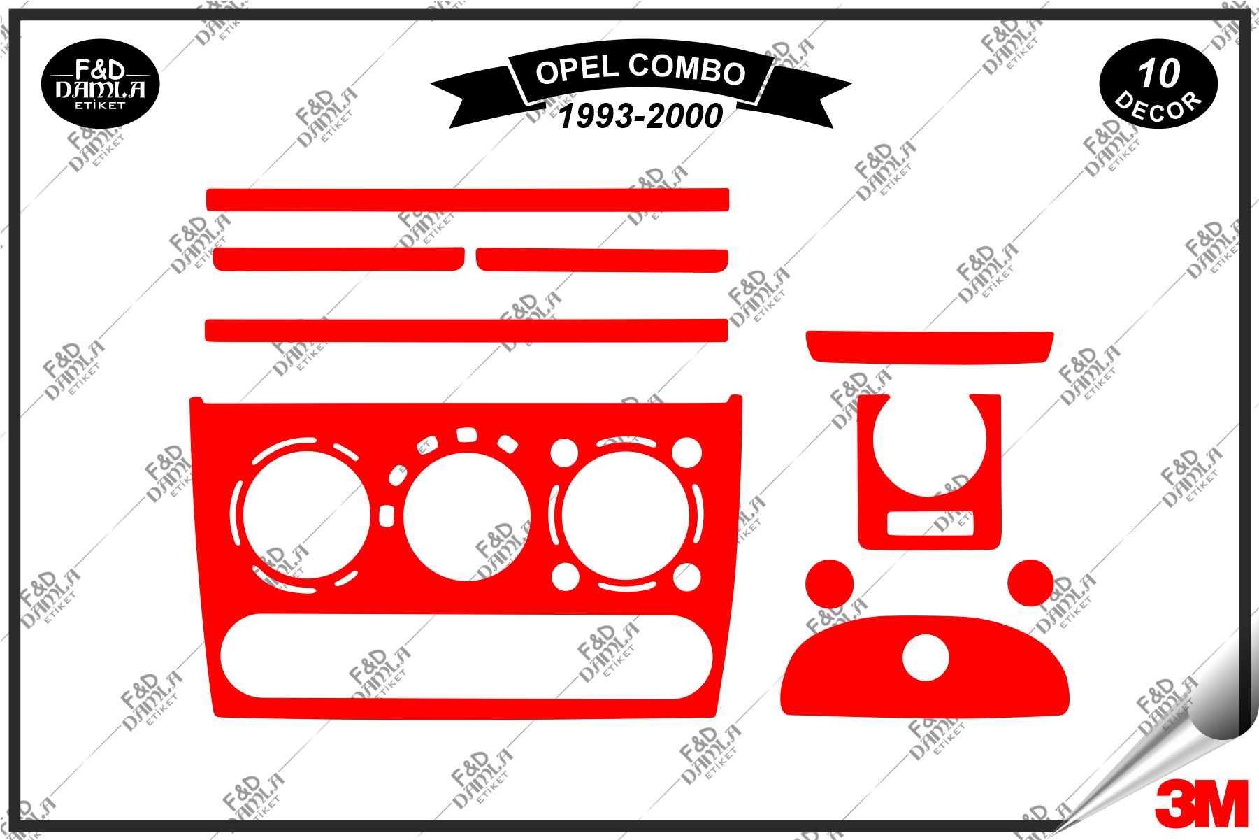 Opel Corsa B Tigra Combo 1993-2000