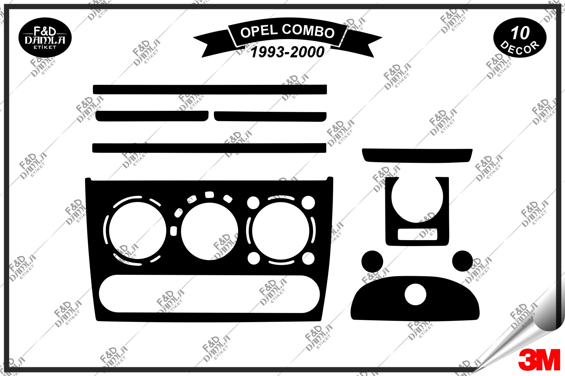 Opel Corsa B Tigra Combo 1993-2000