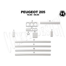 Peugeot 205 Torpido Kaplama 11 1990 1995