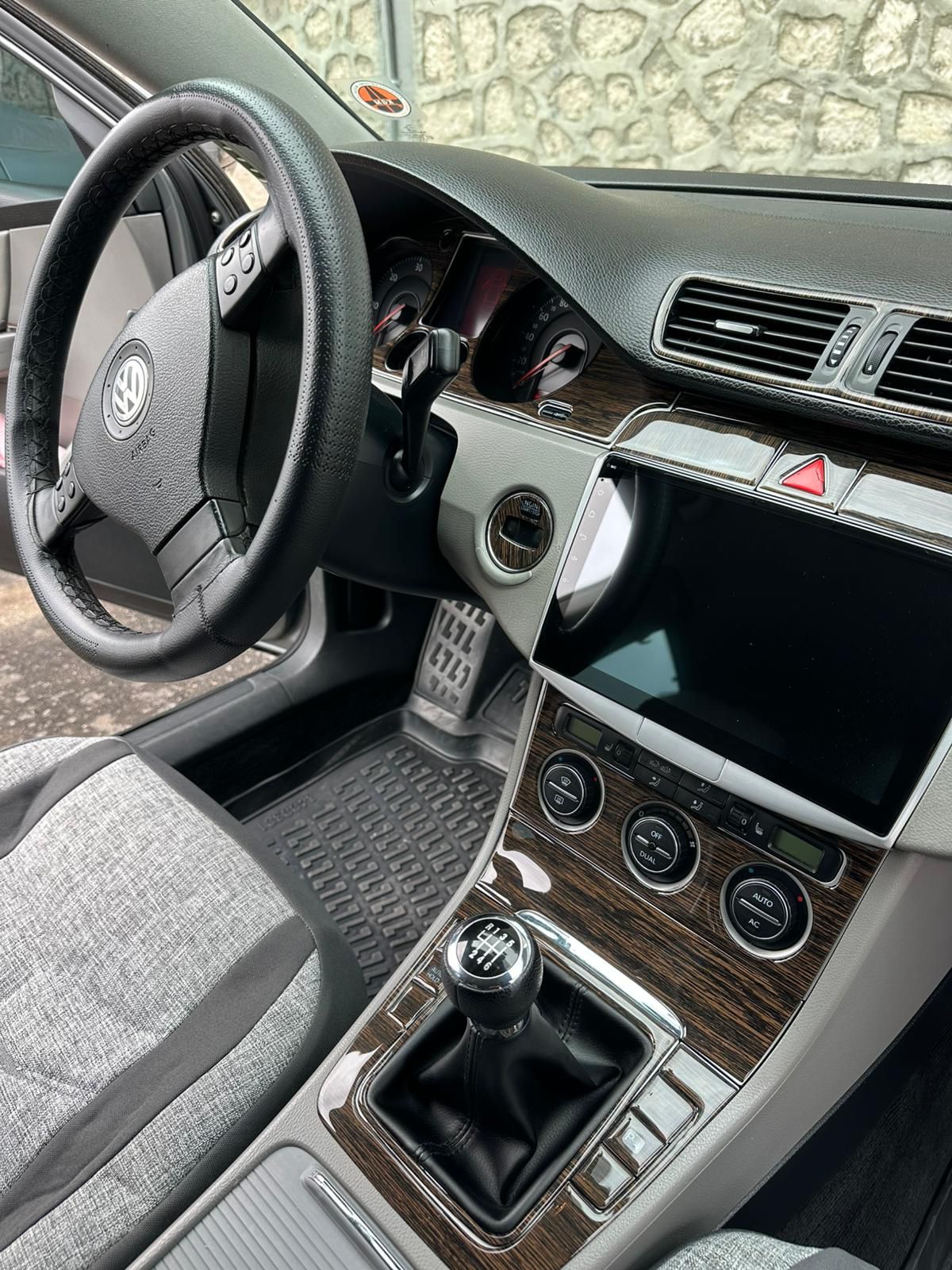 Volkswagen Passat B6 Koyu Meşe Maun Kaplama