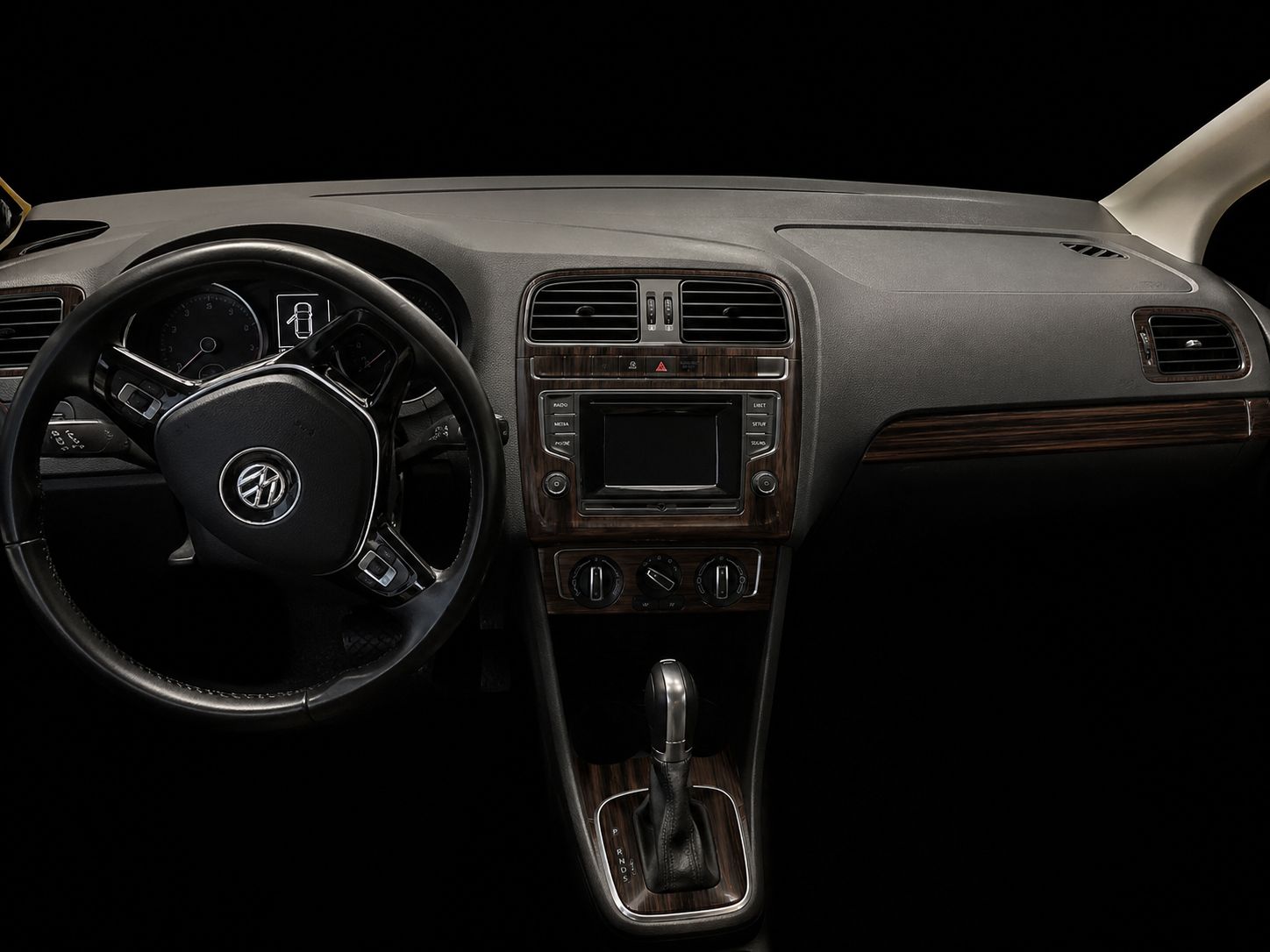 Volkswagen Polo Konsol - Maun Kaplama, 2014 Sonrası, 28 Parça