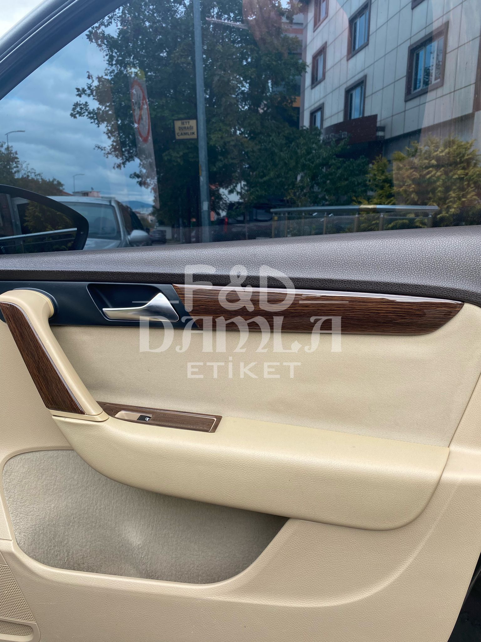 Volkswagen Passat B7 Piano Black Koyu Meşe Maun Kaplama