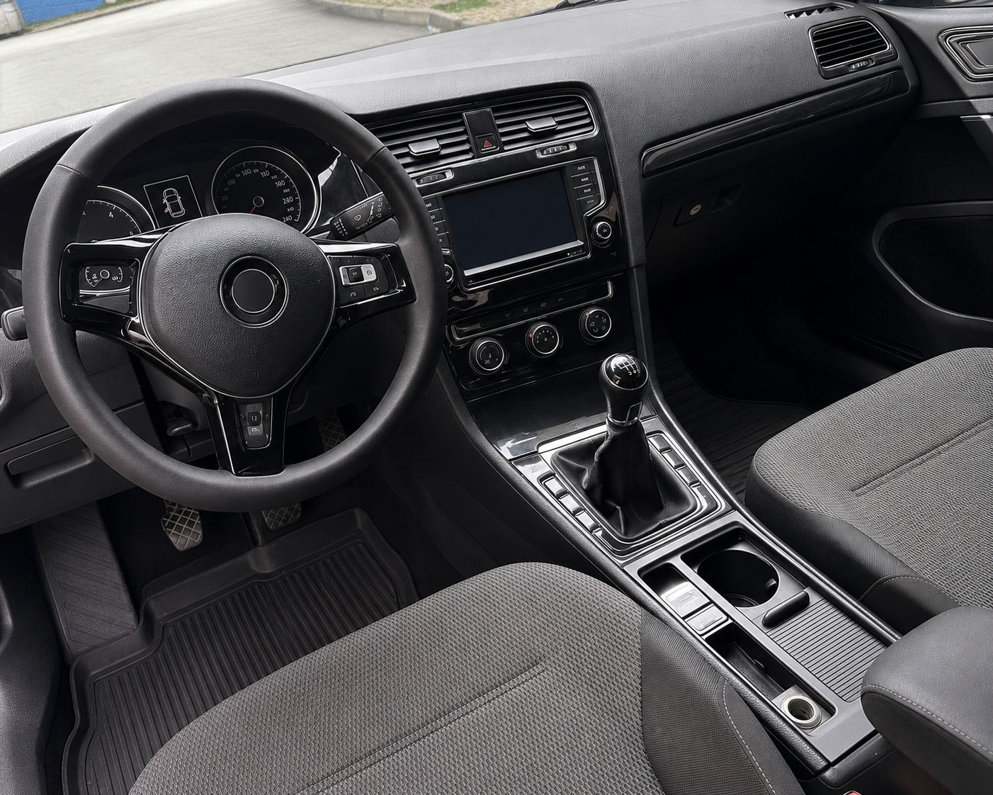 Volkswagen Golf 7 Maun Konsol Kaplama 2012 - 2016  FULL SET