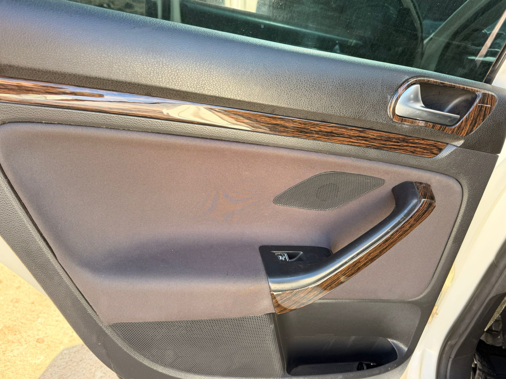 Volkswagen Golf 5 Jetta 2003-2008 Koyu Meşe Torpido Konsol Trim Göğüs Maun Kaplama Full Set