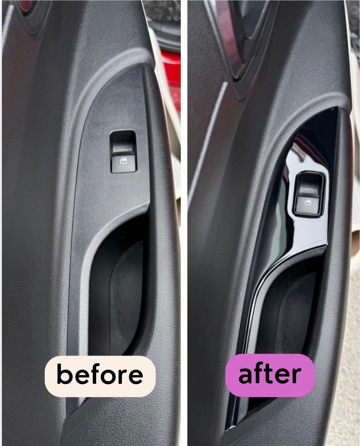 Hyundai Bayon Kapı Direkleri ve Kapı Cam Açma Yerleri Piano Black Maun Kaplama