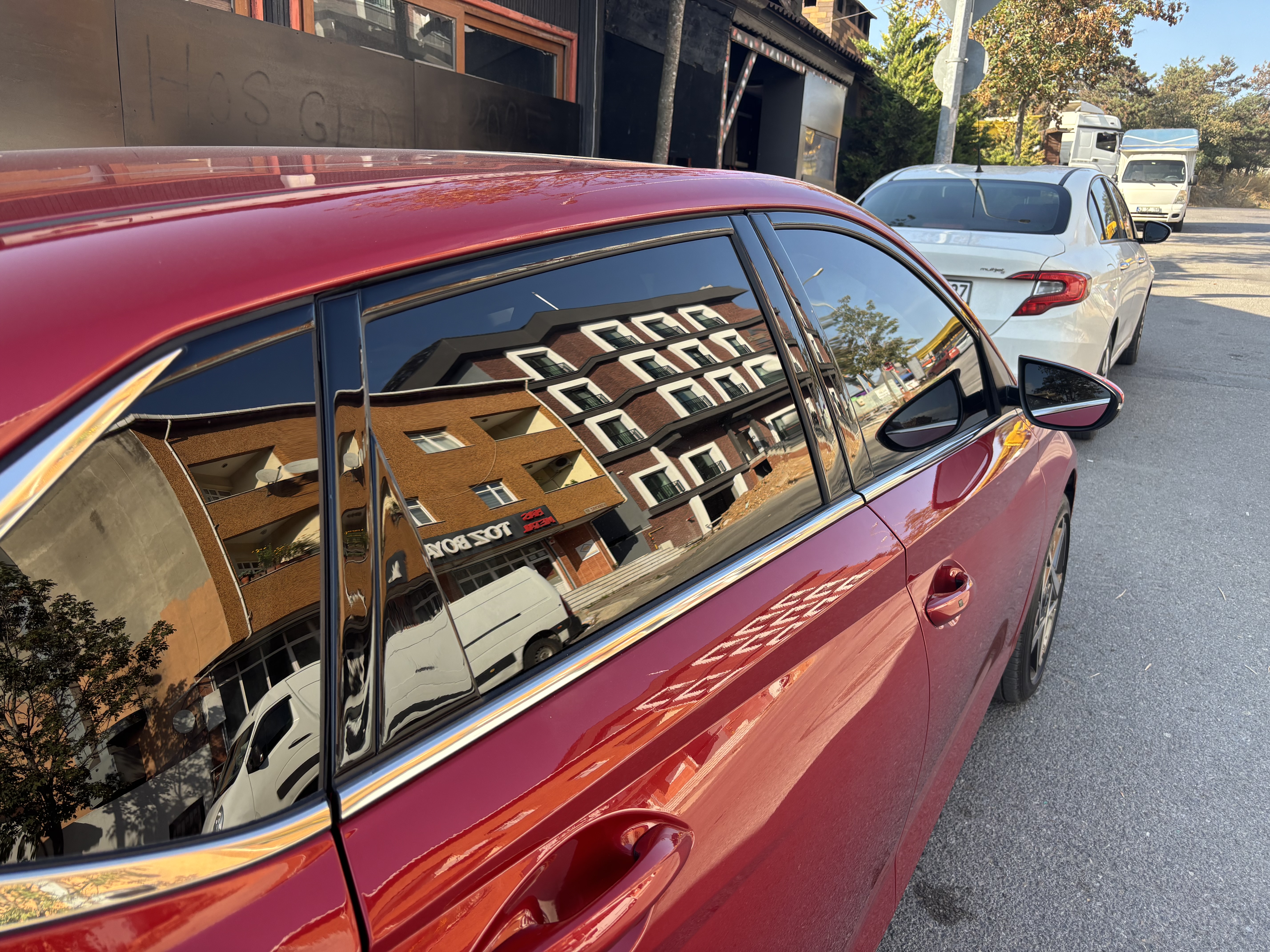 Hyundai i20 2021 2025 Piano Black Kapı Direkleri (10 parça )