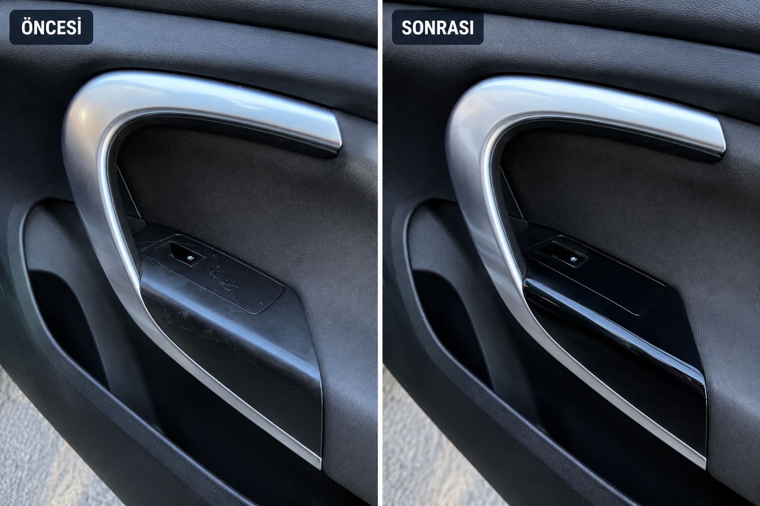 Opel Insignia Piano Black Kapı İçleri Kaplama Parlak Siyah(4 Kapı )