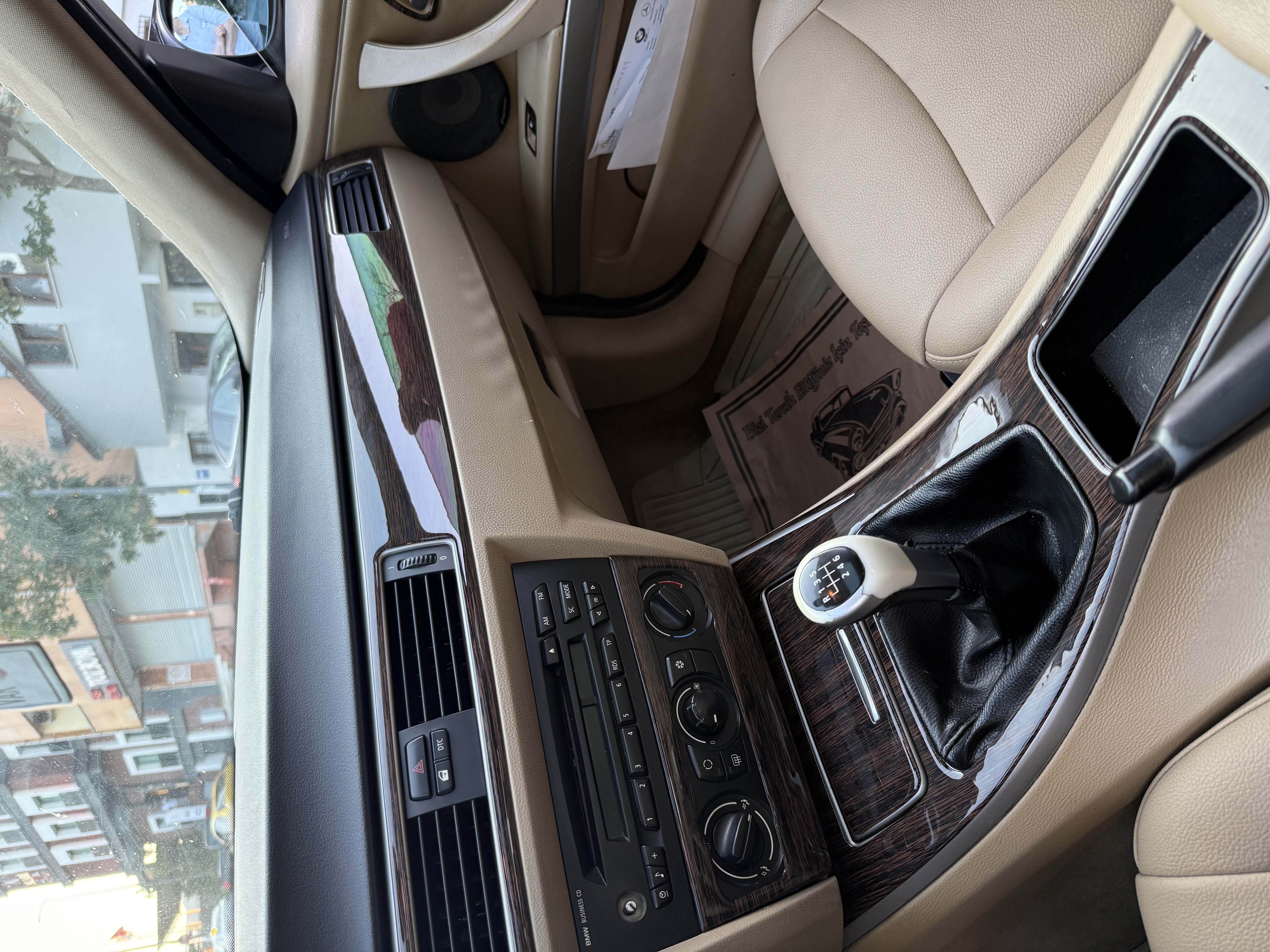 Bmw E90 2006 - 2010 Koyu Meşe Maun Kaplama