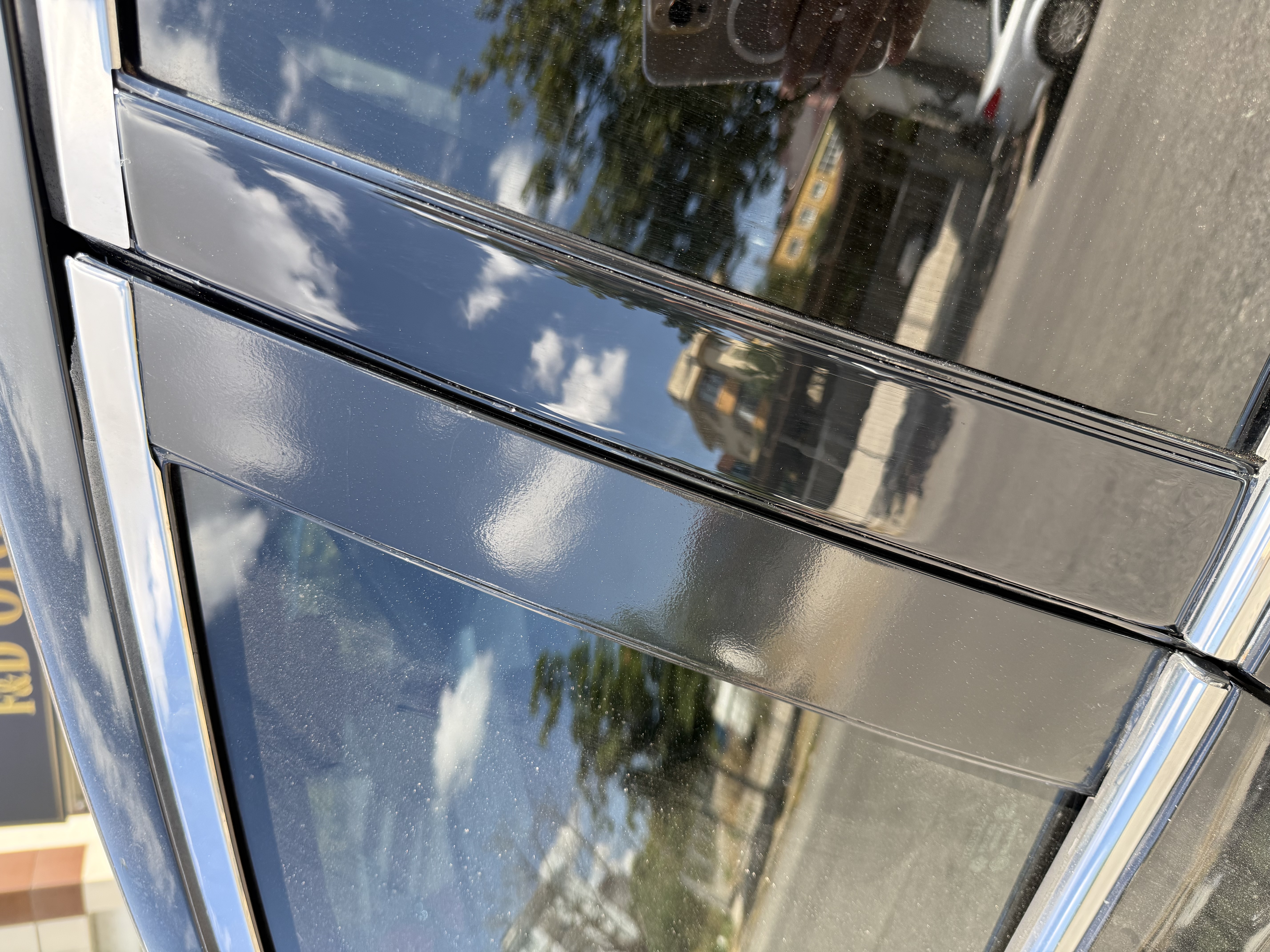 Honda Civic FD6 2006 2012 Piano Black ( Parlak Siyah ) Kapı Direkleri Maun Kaplama