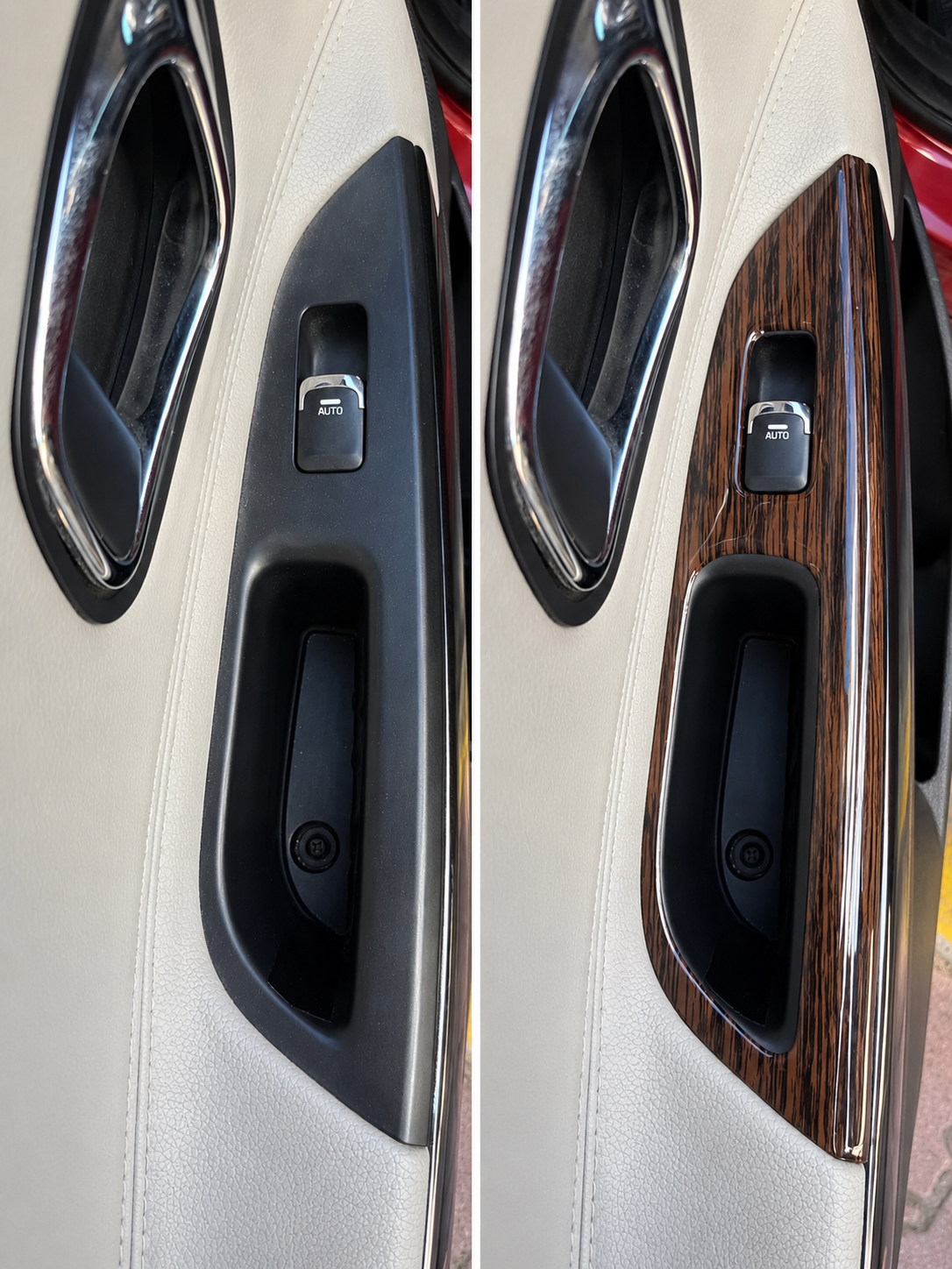 Kia Ceed 2012 - 2017 Cam Açma Yerleri Koyu Meşe Maun Kaplama