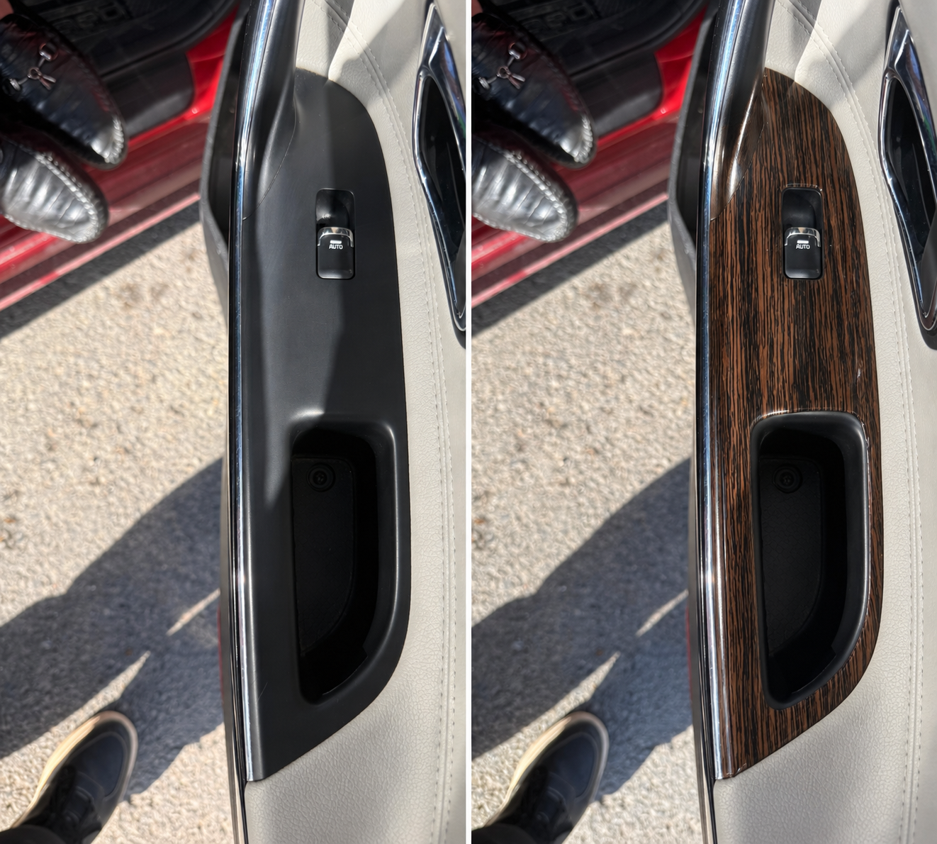 Kia Ceed 2012 - 2017 Cam Açma Yerleri Koyu Meşe Maun Kaplama
