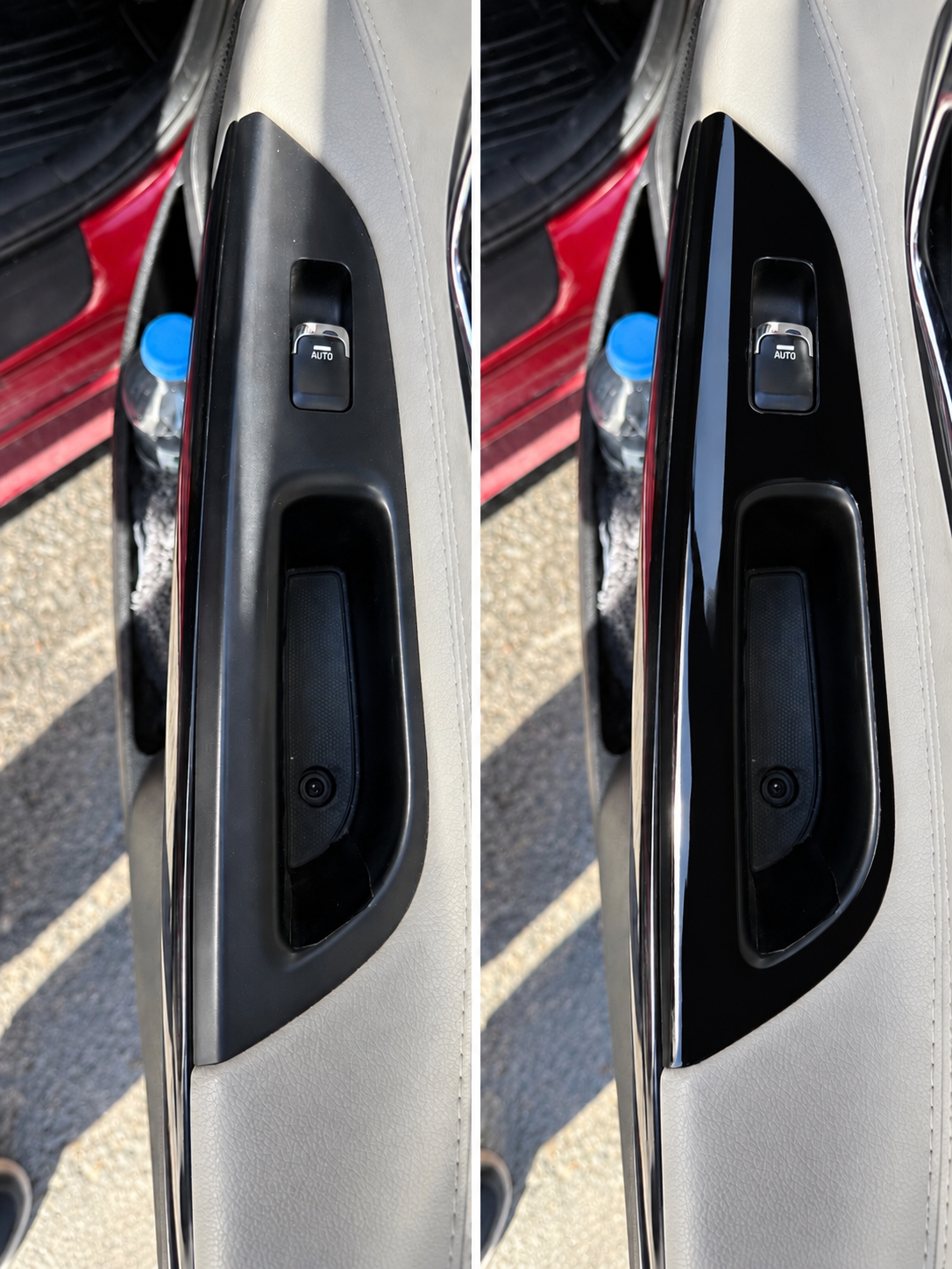 Kia Ceed 2012 - 2017 Cam Açma Yerleri Piano Black Parlak Siyah  Maun Kaplama