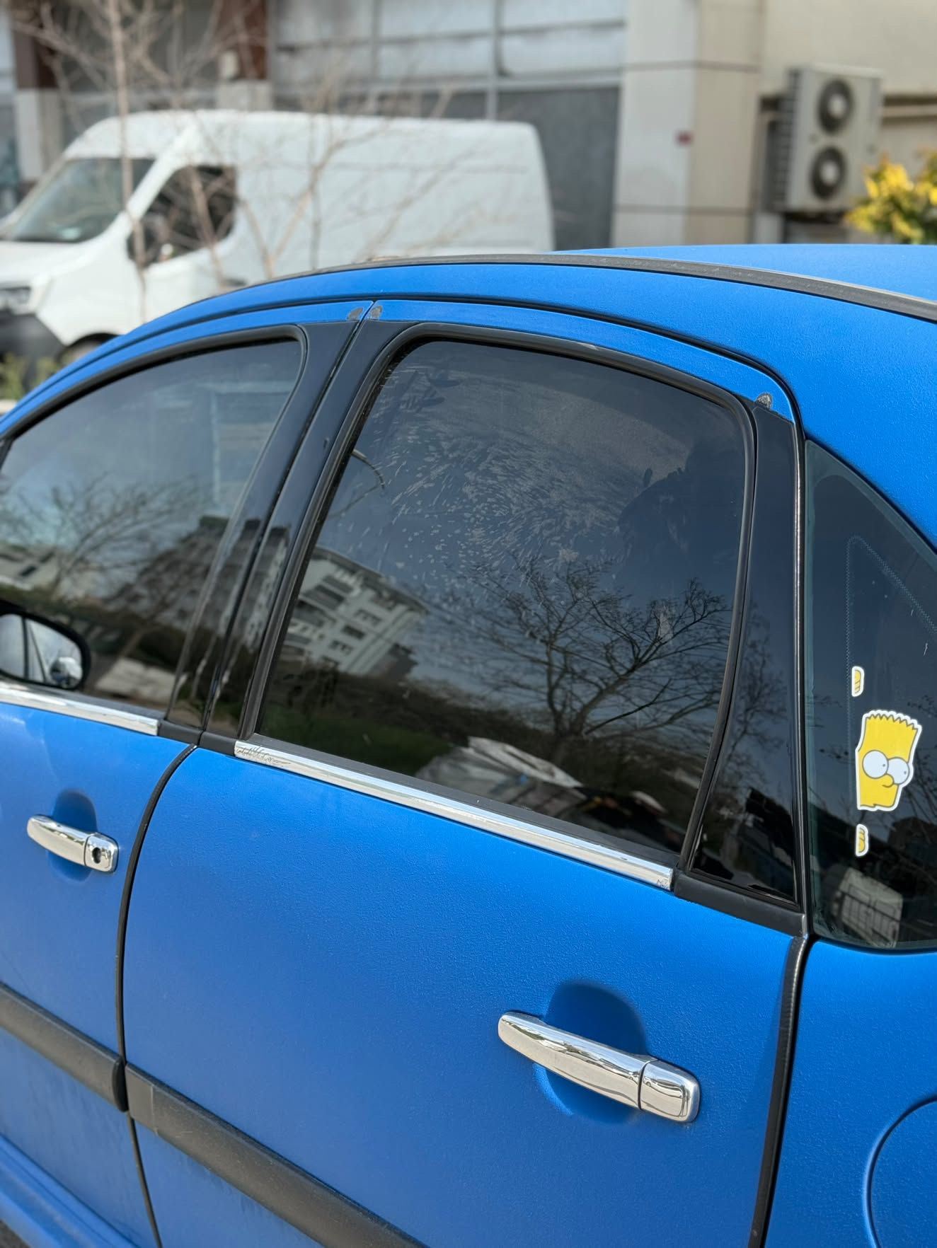 Citroen C3 Kapı Direkleri Piano Black Parlak Siyah Maun Kaplama