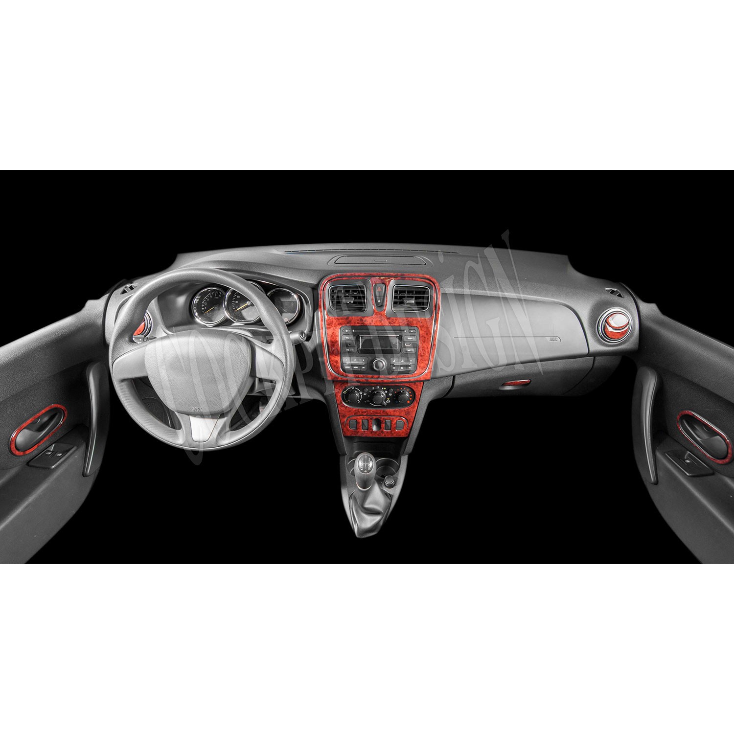 Renault Clio Symbol Torpido Kaplama 21 2012 2019