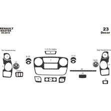 Renault Master Torpido Kaplama 23 2010 2019