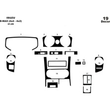 Isuzu  D Max 4X2 4X4 Torpido Kaplam 19 2007 2012
