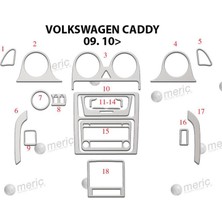 Volkswagen Caddy Torpido Kaplama 18 2010 2014