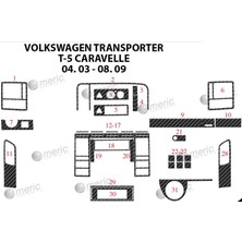 Volkswagen T5 Carevella Torpido Kaplama 31 2003 2009