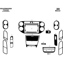 Volkswagen Tiguan Torpido Kaplama 20 2011 2015