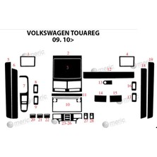 Volkswagen Touareg Torpido Kaplama 24 2010